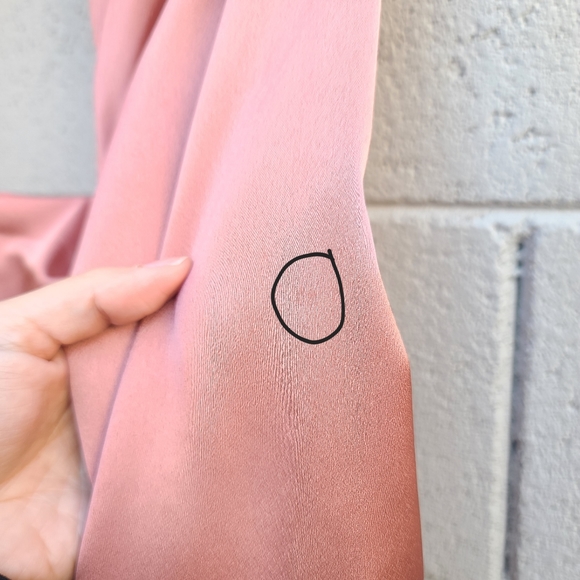 House of CB | Toira Satin Corset Minidress in Rose Size Large - Picture 9 of 16